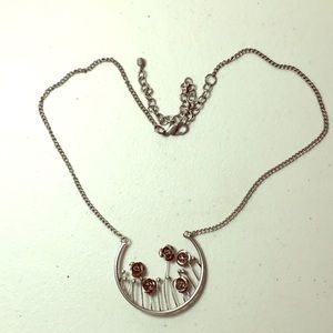 Ten Thousand Villages Silver Meadow necklace